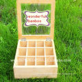 Eo-friendly bamboo tea box